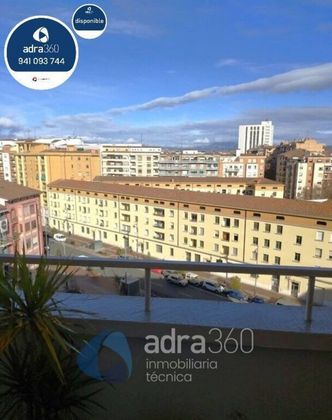 Foto 1 de Pis en venda a Centro - Logroño de 3 habitacions amb terrassa i balcó