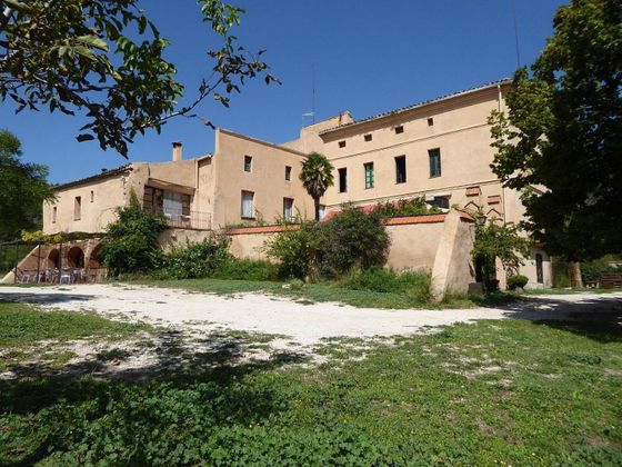 Foto 1 de Venta de casa rural en Sant Martí de Tous de 11 habitaciones con terraza y piscina