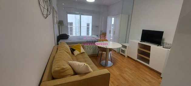 Foto 1 de Alquiler de estudio en Areal – Zona Centro con muebles y balcón