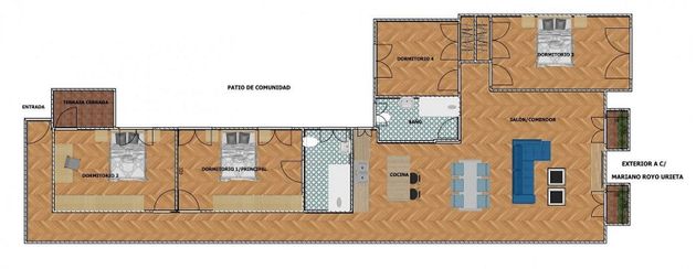 Foto 2 de Piso en venta en paseo Gran Vía de 5 habitaciones con terraza y garaje