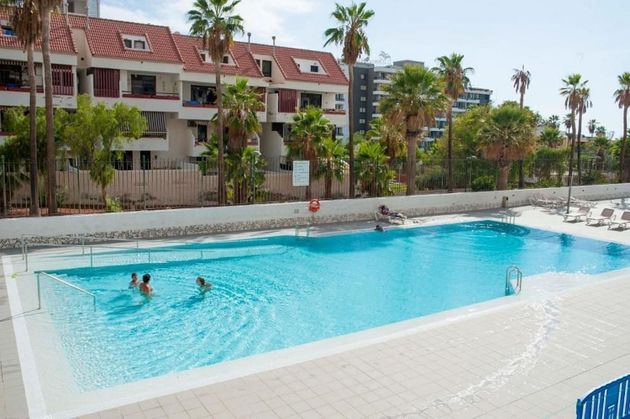 Foto 1 de Venta de piso en Los Cristianos - Playa de las Américas de 1 habitación con piscina y balcón