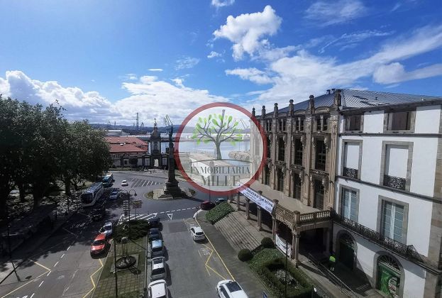 Foto 1 de Dúplex en lloguer a Centro - Ferrol de 3 habitacions amb terrassa