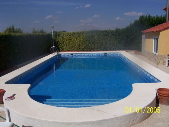Foto 1 de Xalet en venda a Pedro Lamata - San Pedro Mortero de 6 habitacions amb piscina i garatge