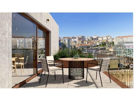 Foto 1 de Ático en venta en Castiñeiriño - Cruceiro de Sar de 3 habitaciones con terraza y garaje
