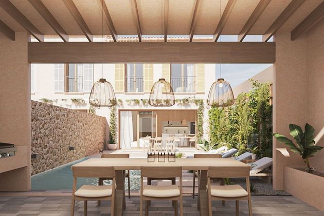 Foto 1 de Casa adossada en venda a Salines (Ses) de 3 habitacions amb terrassa i piscina