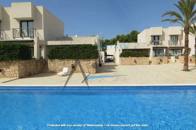 Foto 1 de Dúplex en alquiler en San Agustín - Cala de Bou de 1 habitación con terraza y piscina