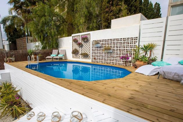 Foto 2 de Pis en lloguer a Marina Botafoc - Platja de Talamanca de 3 habitacions amb terrassa i piscina