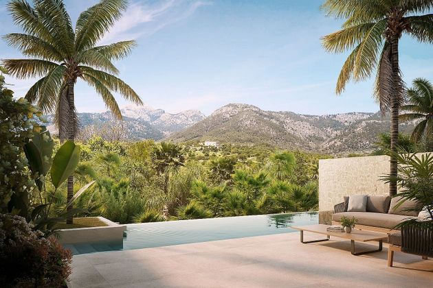 Foto 2 de Casa adossada en venda a Campanet de 4 habitacions amb terrassa i piscina