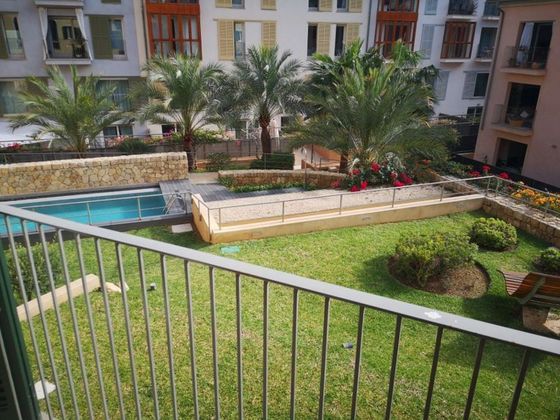 Foto 1 de Pis en lloguer a La Seu - Cort - Monti-sión de 1 habitació amb piscina i balcó