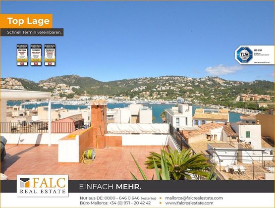 Foto 1 de Ático en venta en Port d'Andratx de 2 habitaciones con terraza y aire acondicionado