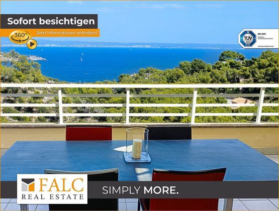 Foto 1 de Àtic en venda a Cas Catala - Illetes de 3 habitacions amb terrassa i piscina