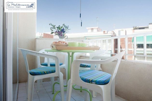 Foto 2 de Pis en lloguer a Barri del Mar - Ribes Roges de 1 habitació amb terrassa i mobles