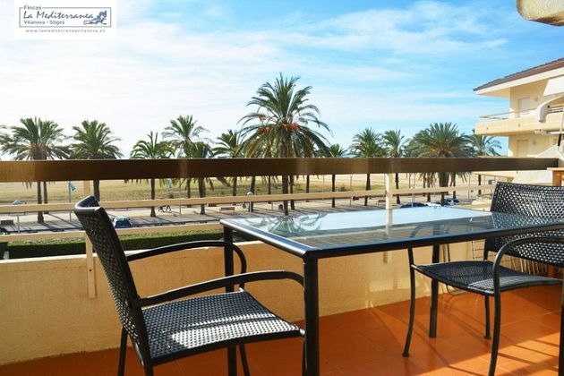 Foto 1 de Alquiler de piso en Barri del Mar - Ribes Roges de 1 habitación con terraza y piscina