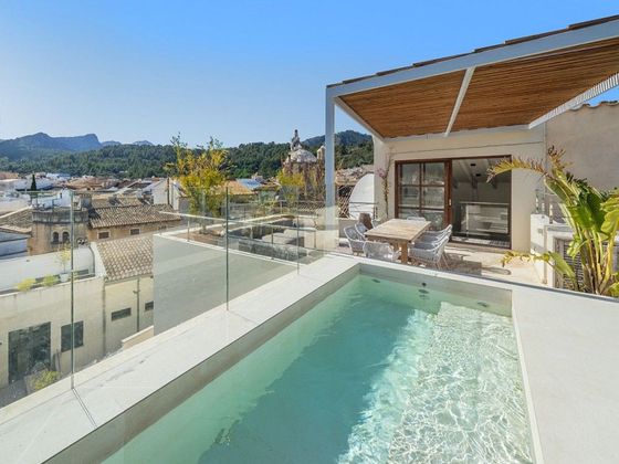 Foto 2 de Casa adosada en venta en Pollença de 4 habitaciones con terraza y piscina