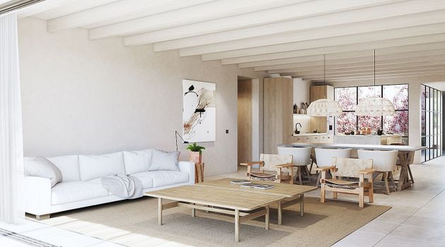 Foto 2 de Casa en venta en Establiments - Son Espanyol - Son Sardina de 3 habitaciones con terraza y piscina
