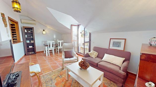 Foto 1 de Alquiler de ático en Benalmádena pueblo de 1 habitación con terraza y muebles