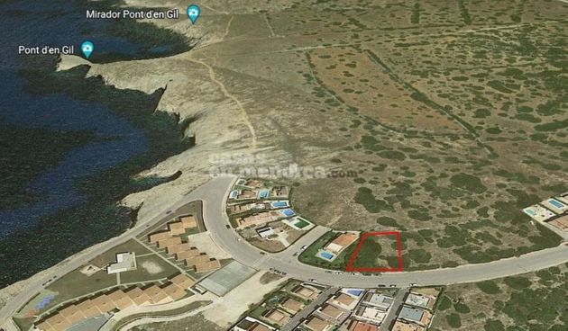 Foto 1 de Venta de terreno en Cala En Blanes de 1200 m²