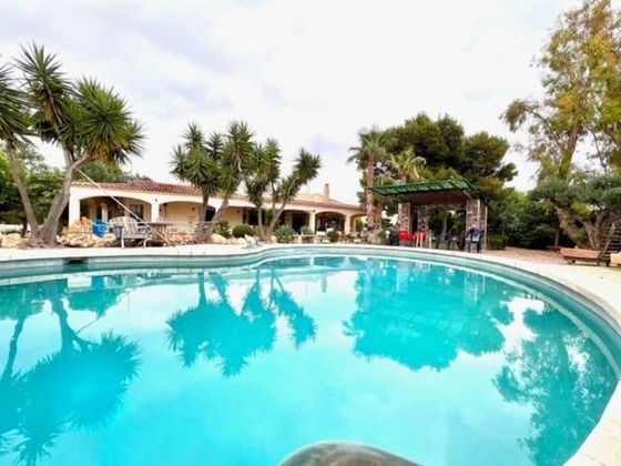 Foto 1 de Chalet en venta en Moralet - Cañada del Fenollar de 3 habitaciones con piscina y jardín