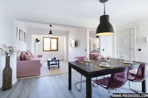 Foto 1 de Pis en lloguer a El Molinar - Can Pere Antoni de 1 habitació amb mobles i balcó