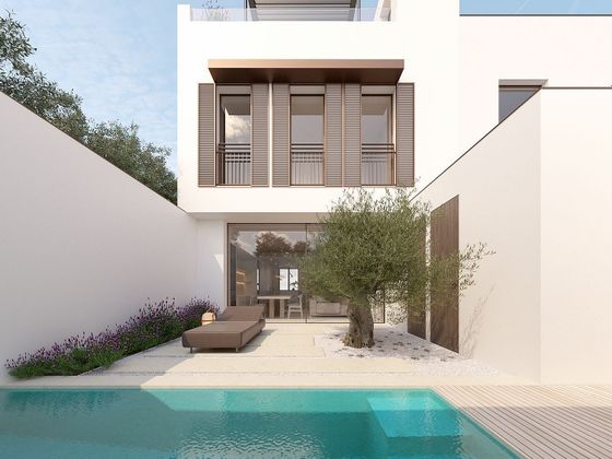 Foto 1 de Venta de casa en calle De Josep Amengual de 3 habitaciones con terraza y piscina