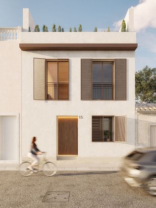 Foto 2 de Venta de casa en calle De Josep Amengual de 3 habitaciones con terraza y piscina