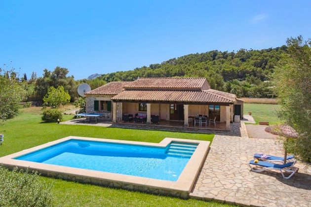 Foto 1 de Casa rural en venta en Pollença de 3 habitaciones con terraza y piscina