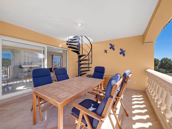 Foto 2 de Àtic en venda a La Bonanova - Portopí de 3 habitacions amb terrassa i piscina