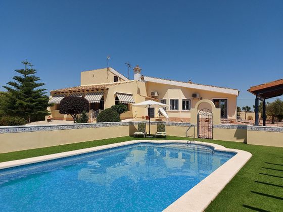 Foto 1 de Venta de casa en Almoradí de 4 habitaciones con terraza y piscina