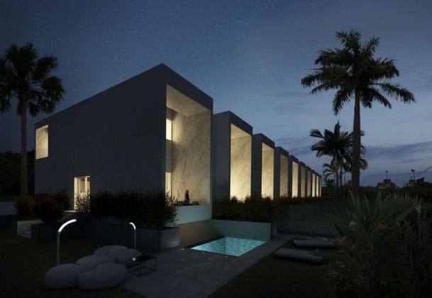 Foto 2 de Venta de chalet en L'Albir-Zona Playa de 3 habitaciones con terraza y piscina