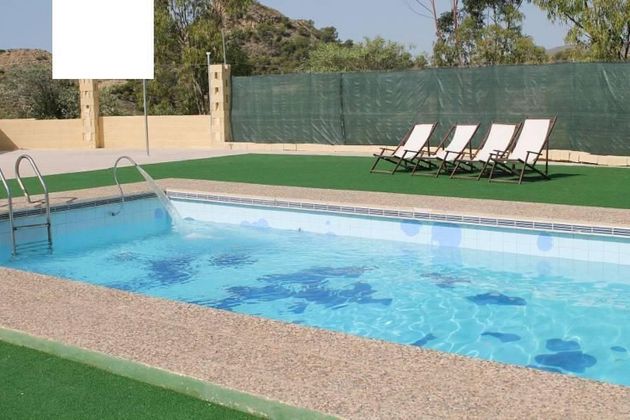 Foto 1 de Venta de chalet en Montiboli - Platja de Paradís de 4 habitaciones con piscina y jardín