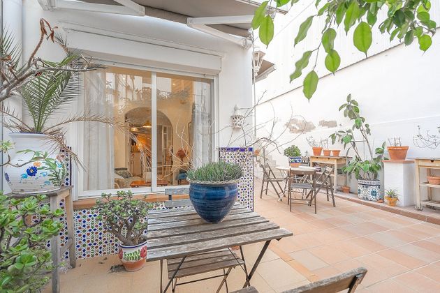 Foto 1 de Pis en venda a Els Molins - La Devesa - El Poble-sec de 2 habitacions amb terrassa i jardí