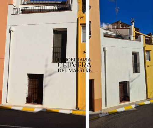 Foto 2 de Casa adosada en venta en Cervera del Maestre de 3 habitaciones con terraza y balcón
