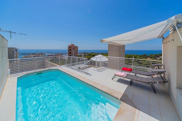 Foto 2 de Àtic en venda a La Bonanova - Portopí de 4 habitacions amb terrassa i piscina