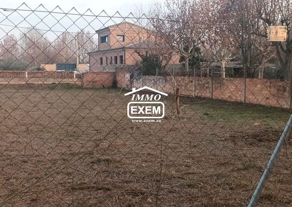Foto 1 de Venta de terreno en Joc de la Bola - Camps d'Esports - Ciutat Jardí - Montcada de 432 m²