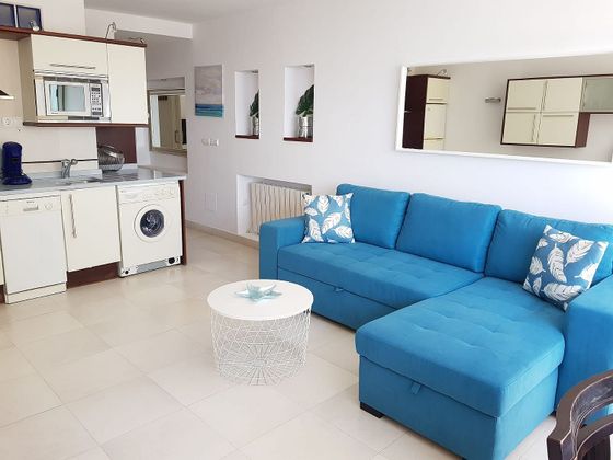 Foto 2 de Pis en lloguer a Playa Bajadilla - Puertos de 1 habitació amb terrassa i mobles