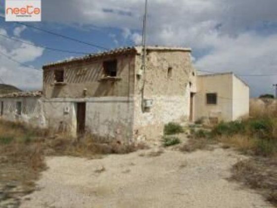 Foto 1 de Casa rural en venda a Zarcilla de Ramos-Doña Inés de 3 habitacions amb garatge