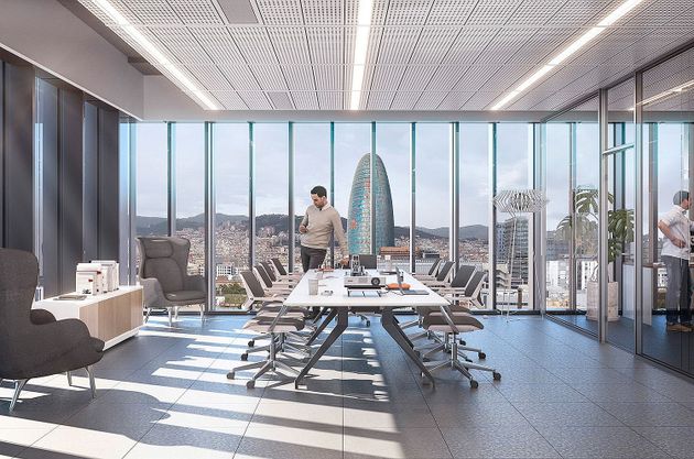 Foto 1 de Alquiler de oficina en El Poblenou con terraza y ascensor