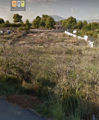 Foto 1 de Terreny en venda a Altea Pueblo de 1800 m²