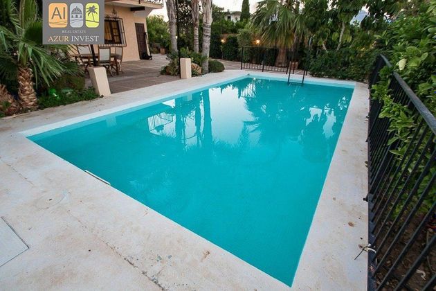 Foto 2 de Alquiler de chalet en L'Albir-Zona Playa de 3 habitaciones con terraza y piscina