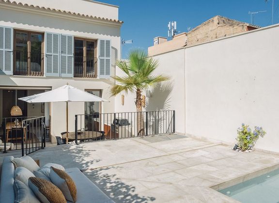 Foto 2 de Casa adossada en venda a Bellver - Son Dureta- La Teulera de 3 habitacions amb terrassa i piscina