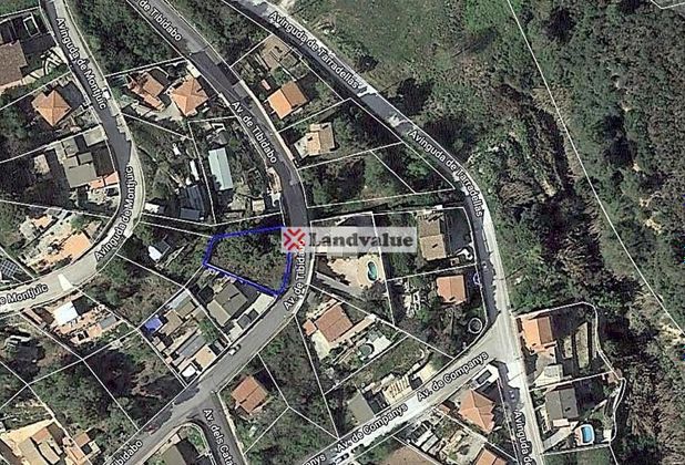 Foto 1 de Venta de terreno en avenida De Tibidabo de 400 m²
