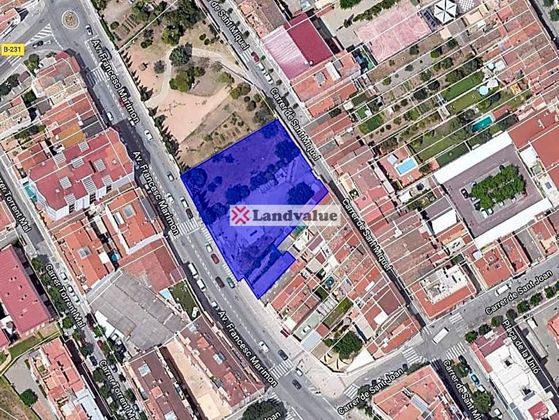 Foto 1 de Venta de terreno en calle De Sant Miquel de 2029 m²