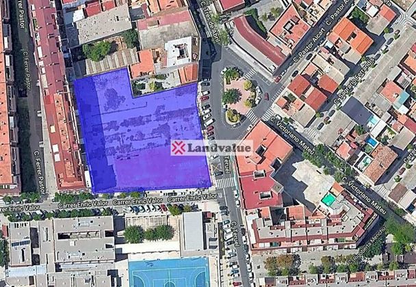 Foto 1 de Venta de terreno en plaza Antic Regne de Valenci de 4120 m²
