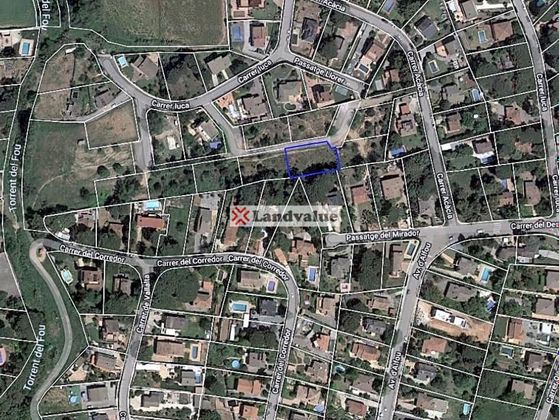 Foto 1 de Venta de terreno en Sant Antoni de Vilamajor de 828 m²