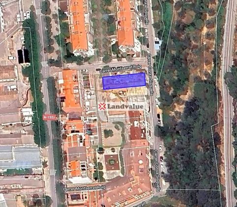 Foto 1 de Venta de terreno en calle Montserrat Roig de 450 m²