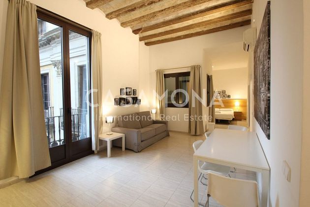 Foto 2 de Piso en alquiler en El Gòtic de 1 habitación con terraza y balcón