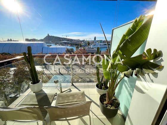 Foto 2 de Alquiler de piso en La Barceloneta de 1 habitación con terraza y aire acondicionado