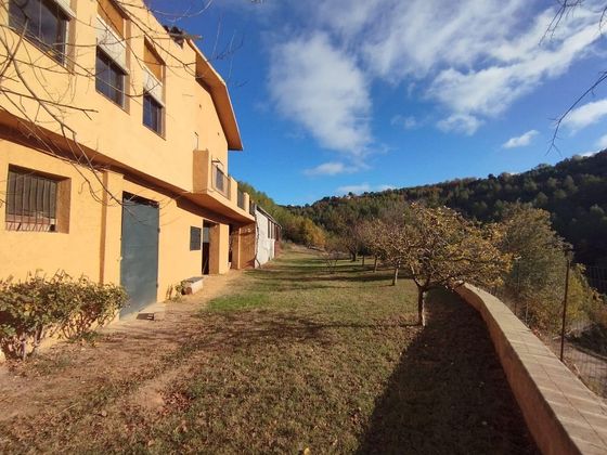Foto 1 de Venta de chalet en Sant Mateu de Bages de 3 habitaciones con terraza y jardín