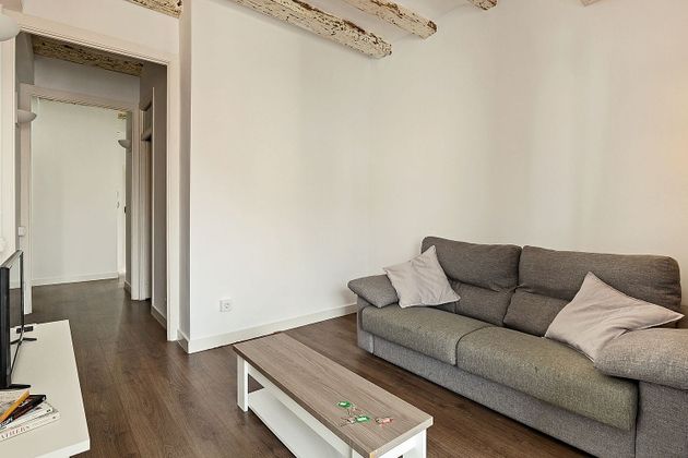 Foto 2 de Venta de piso en Vila de Gràcia de 3 habitaciones con muebles y aire acondicionado