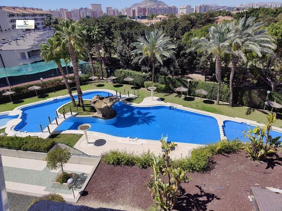 Foto 1 de Venta de piso en Alicante Golf de 3 habitaciones con terraza y piscina